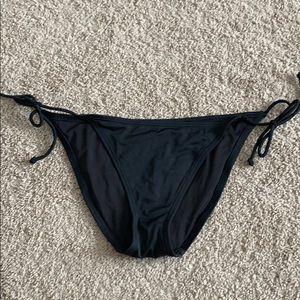 Victorias Secret Black med string bikini bottom